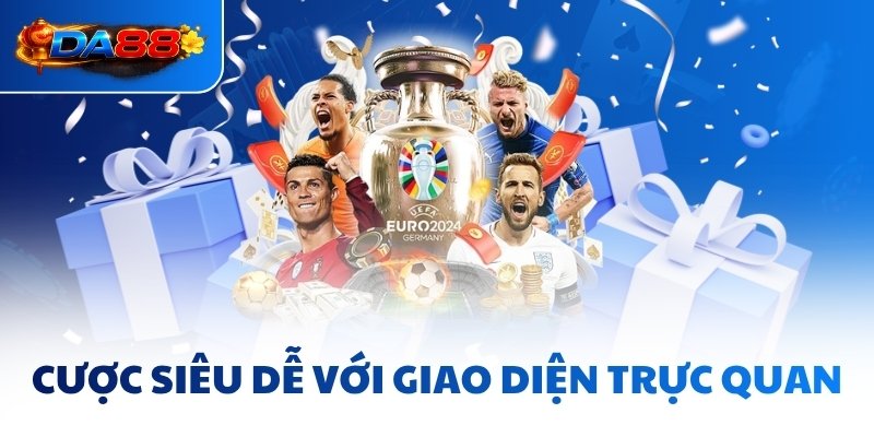 Cược siêu dễ với giao diện trực quan