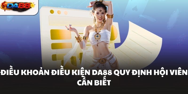 Điều Khoản Điều Kiện DA88 Quy Định Hội Viên Cần Biết